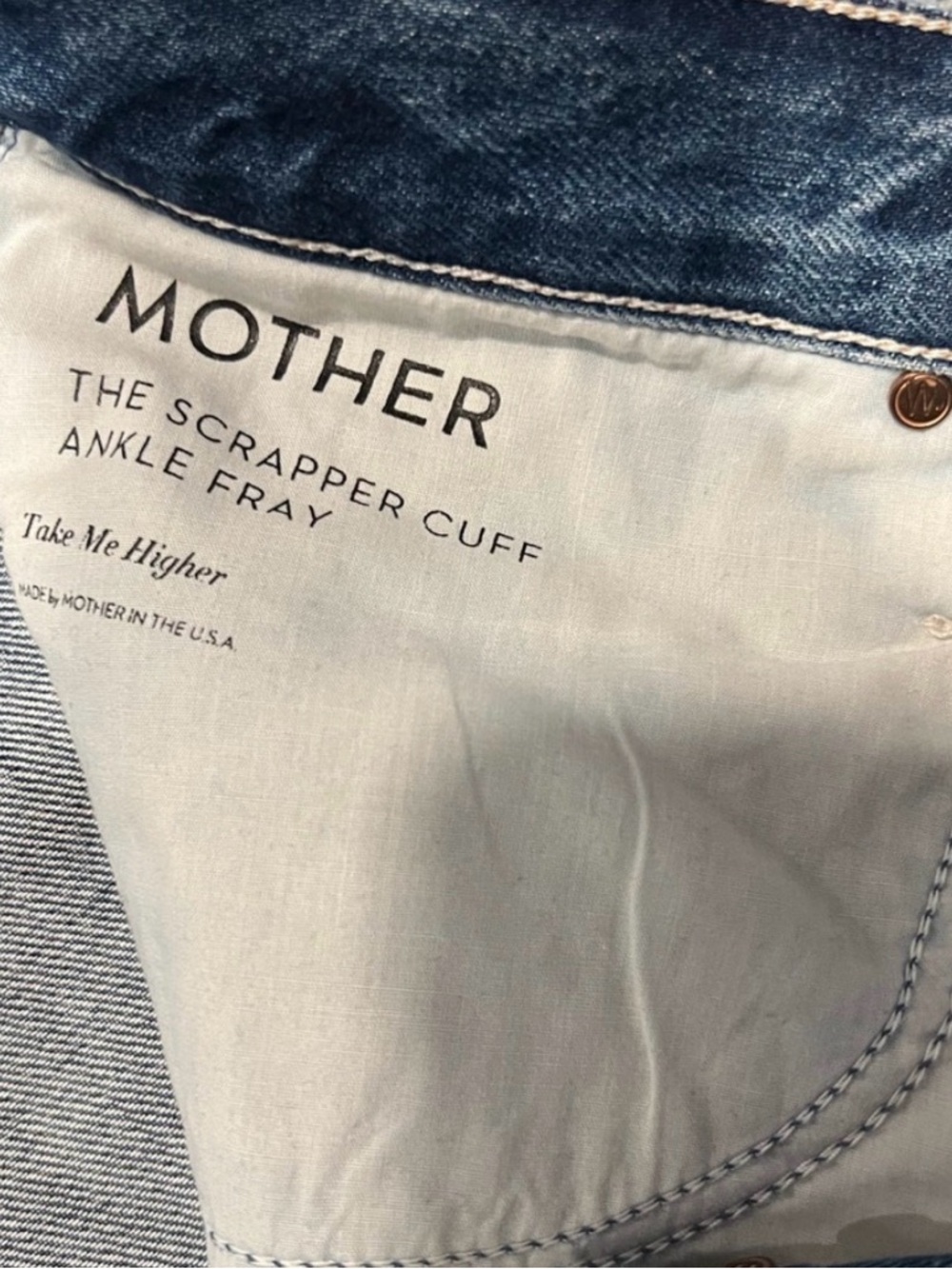 MOTHER SCRAPPER Jean - Picture 3 of 7